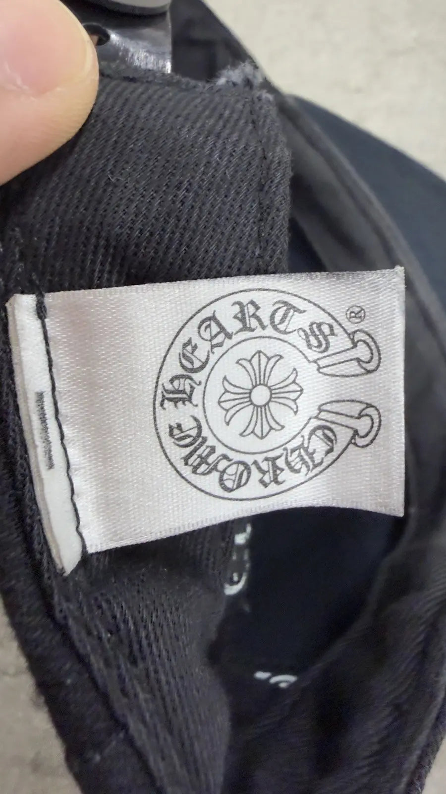 Chrome Hearts Tonal Dagger Baseball Hat