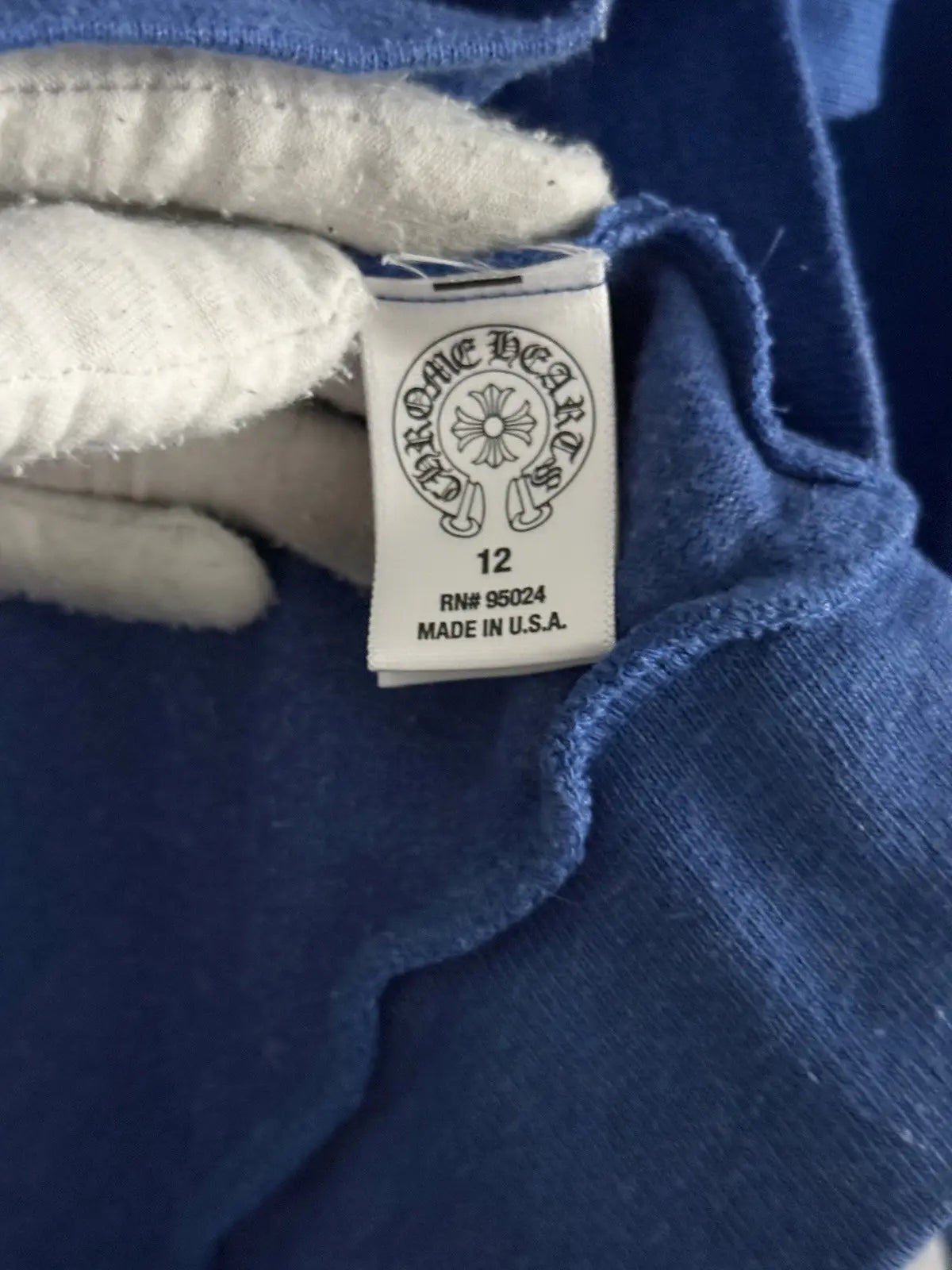 Chrome Hearts NYC Horseshoe Zip-up Hoodie