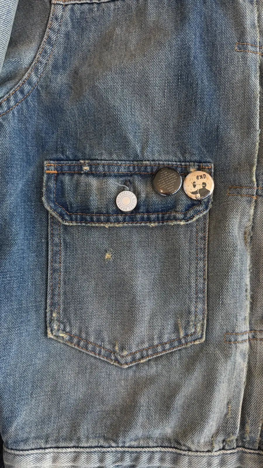 ENFANTS RICHES DÉPRIMÉS Pins Type-VII Denim Jacket Enfants Riches Déprimés
