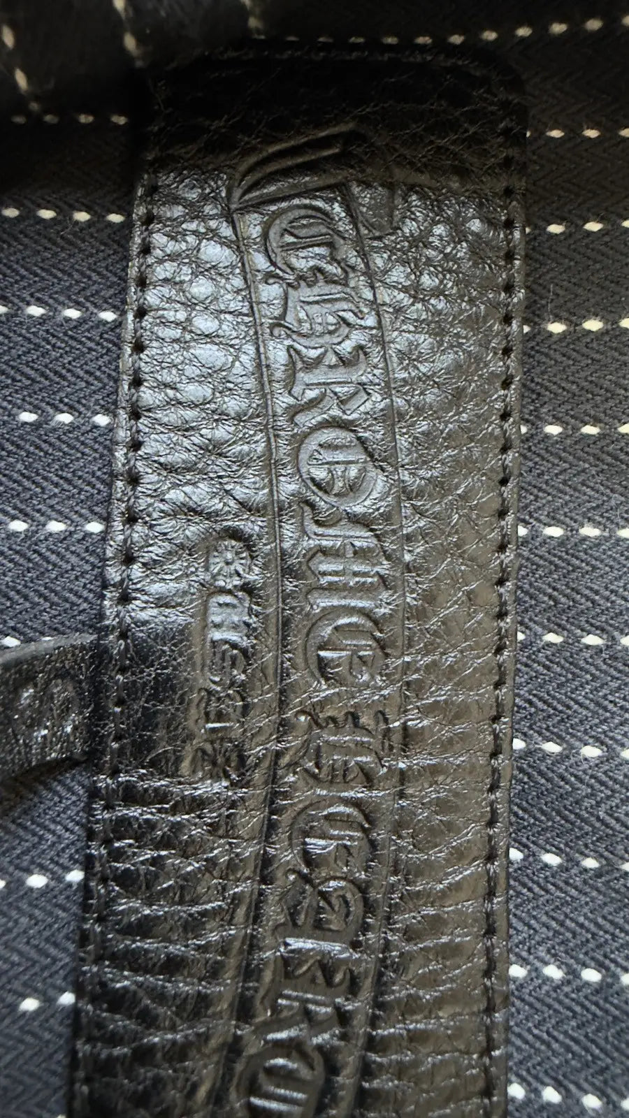 Chrome Hearts Cheetah Triple Cross Work Jacket