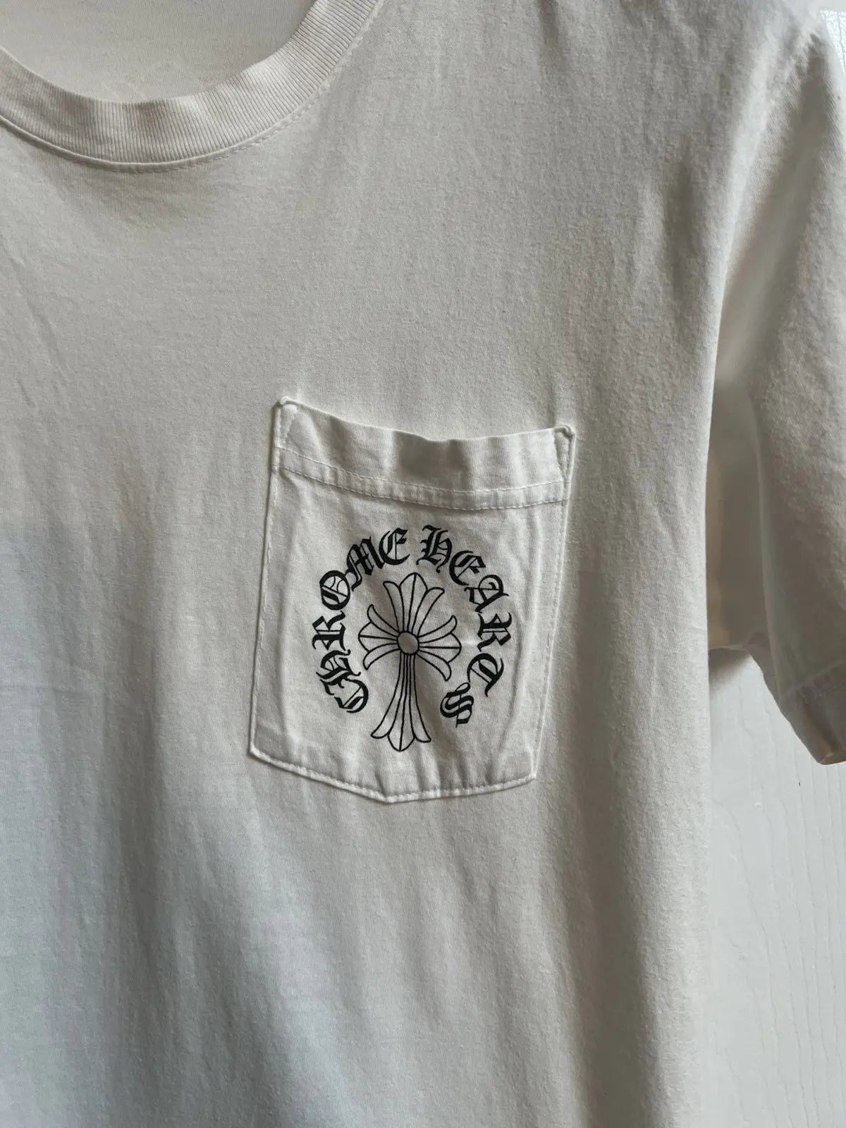 Chrome Hearts Cross Horseshoe Cross Pocket Tee