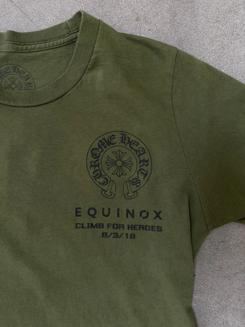 Chrome Hearts x Equinox Climb For Heroes T-Shirt