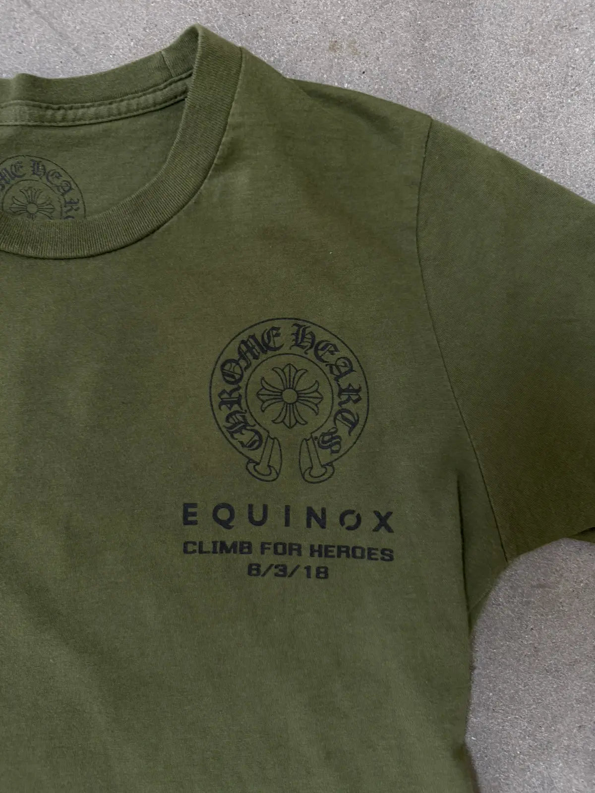 Chrome Hearts x Equinox Climb For Heroes T-Shirt