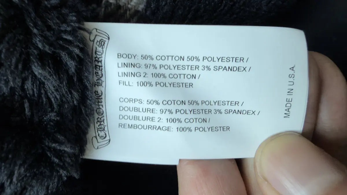 Chrome Hearts Work Dog Inner Fur Flannel Jacket