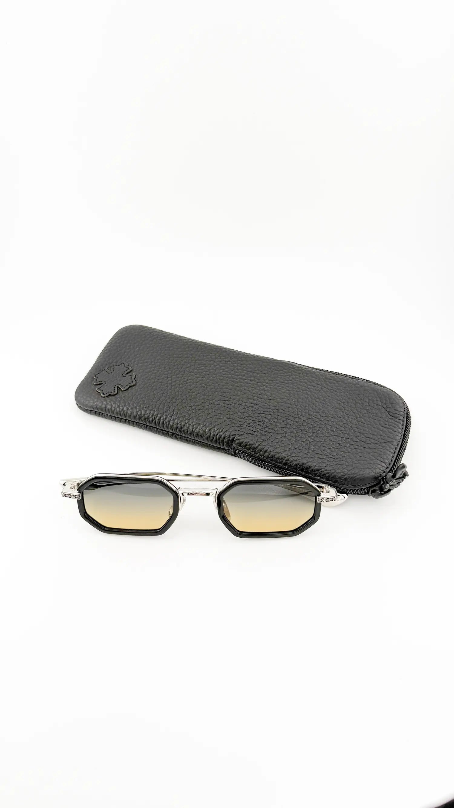 CHROME HEARTS STYLIDA BLACK/SHINY SILVER-SUN