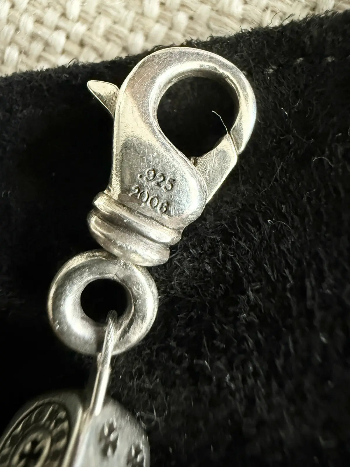 Chrome Hearts Dice Crossball Bracelet - 13 LINKS