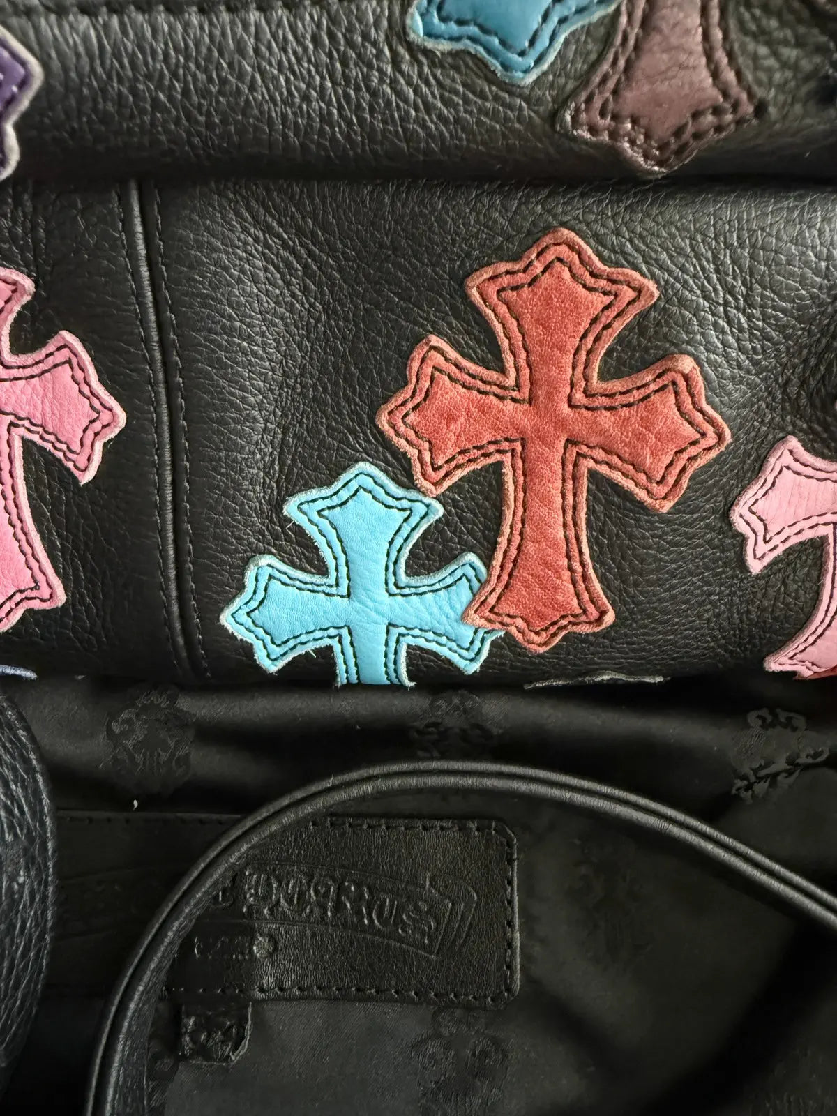 Chrome Hearts Multicolor Cross Patch Snat Pack
