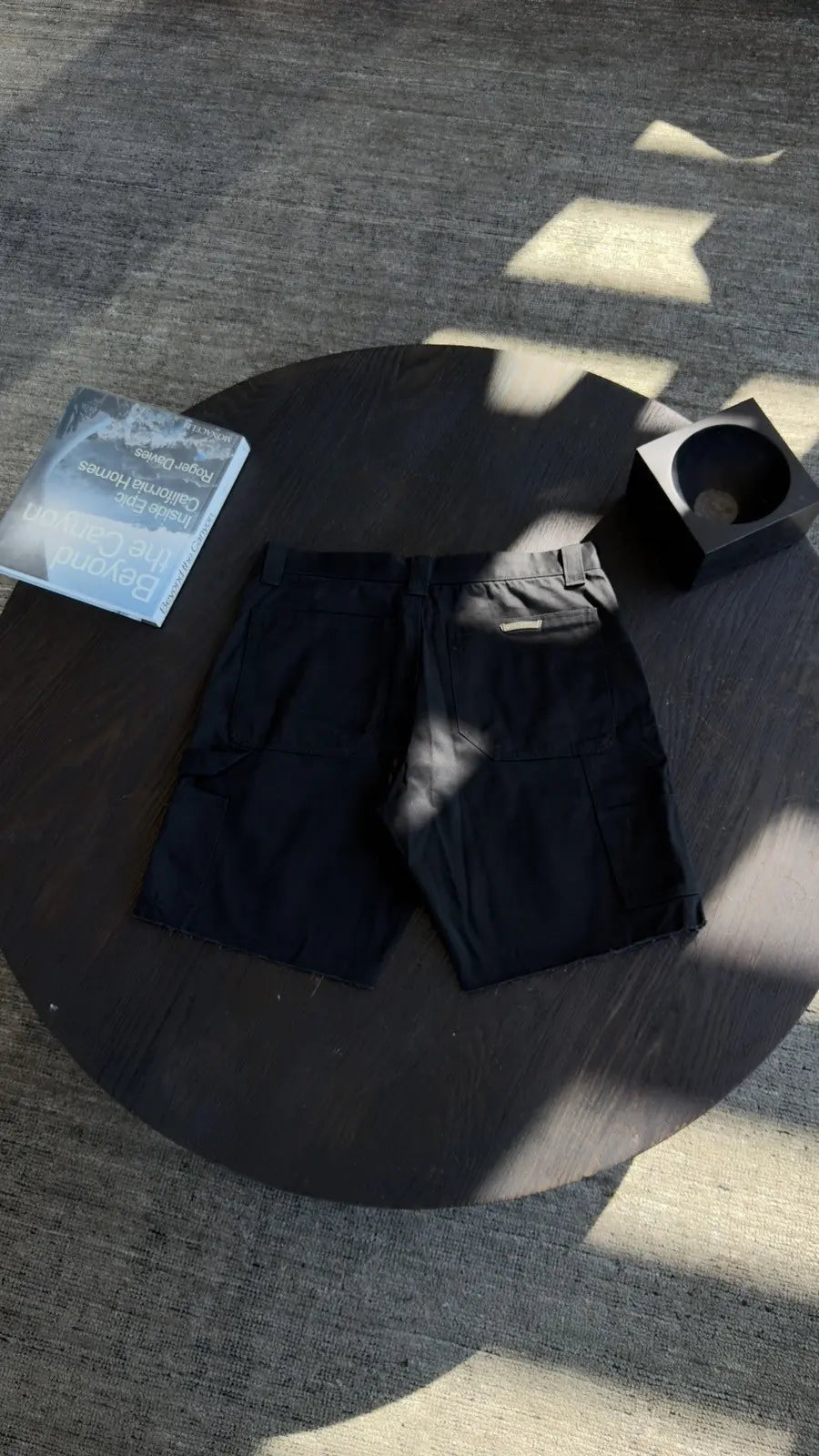 Chrome Hearts Double Knee Carpenter Shorts in Black Size 38 Chrome Hearts