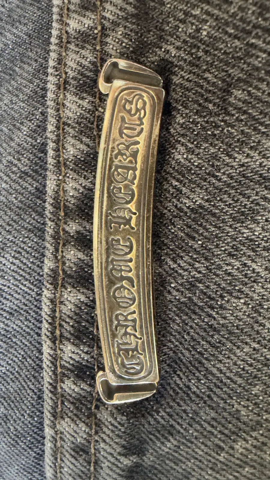 Chrome Hearts Levi's Cross Patch Stencil Jeans