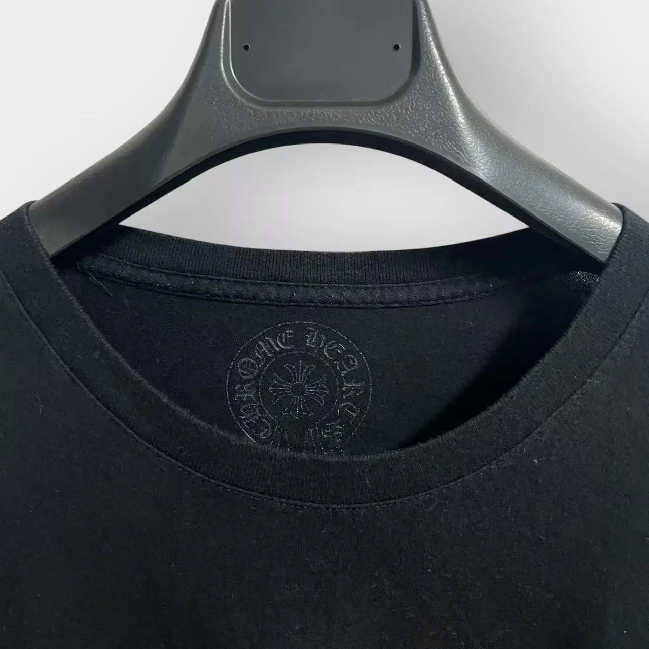 Chrome Hearts Triple Cross Horseshoe Short Sleeve Tee