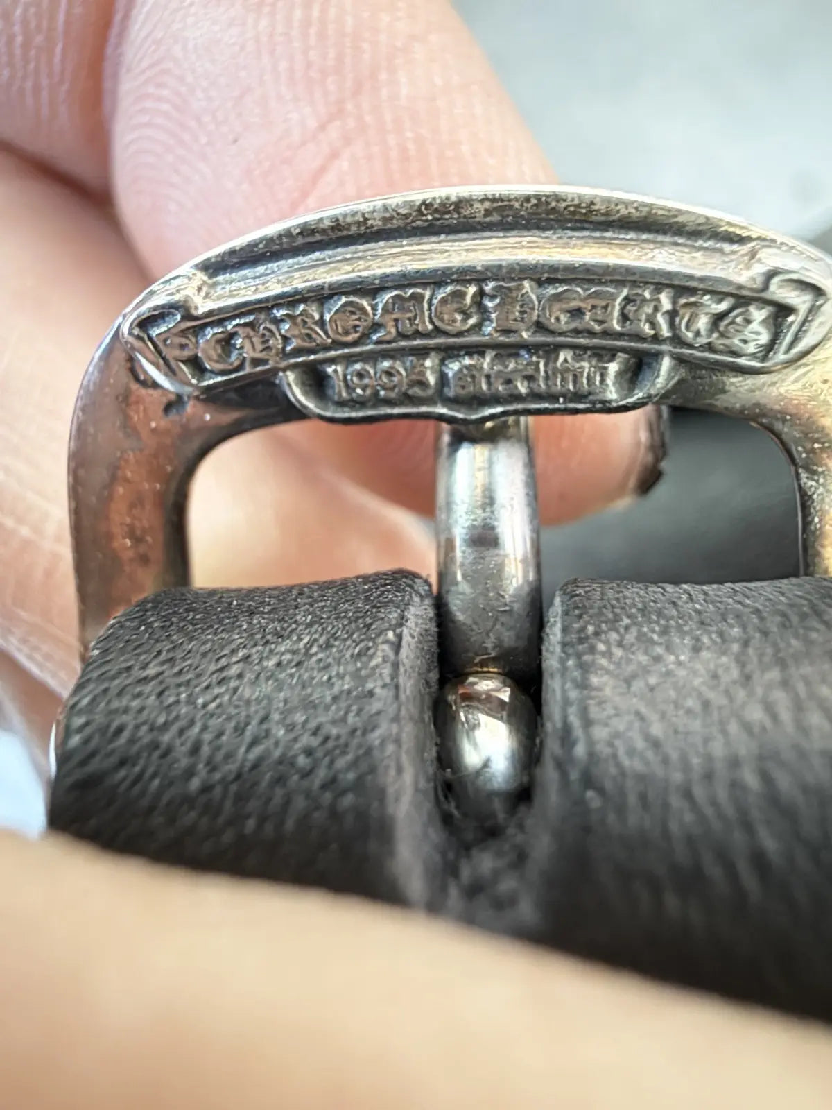 Brand New Chrome Hearts Wesco Leather Boots