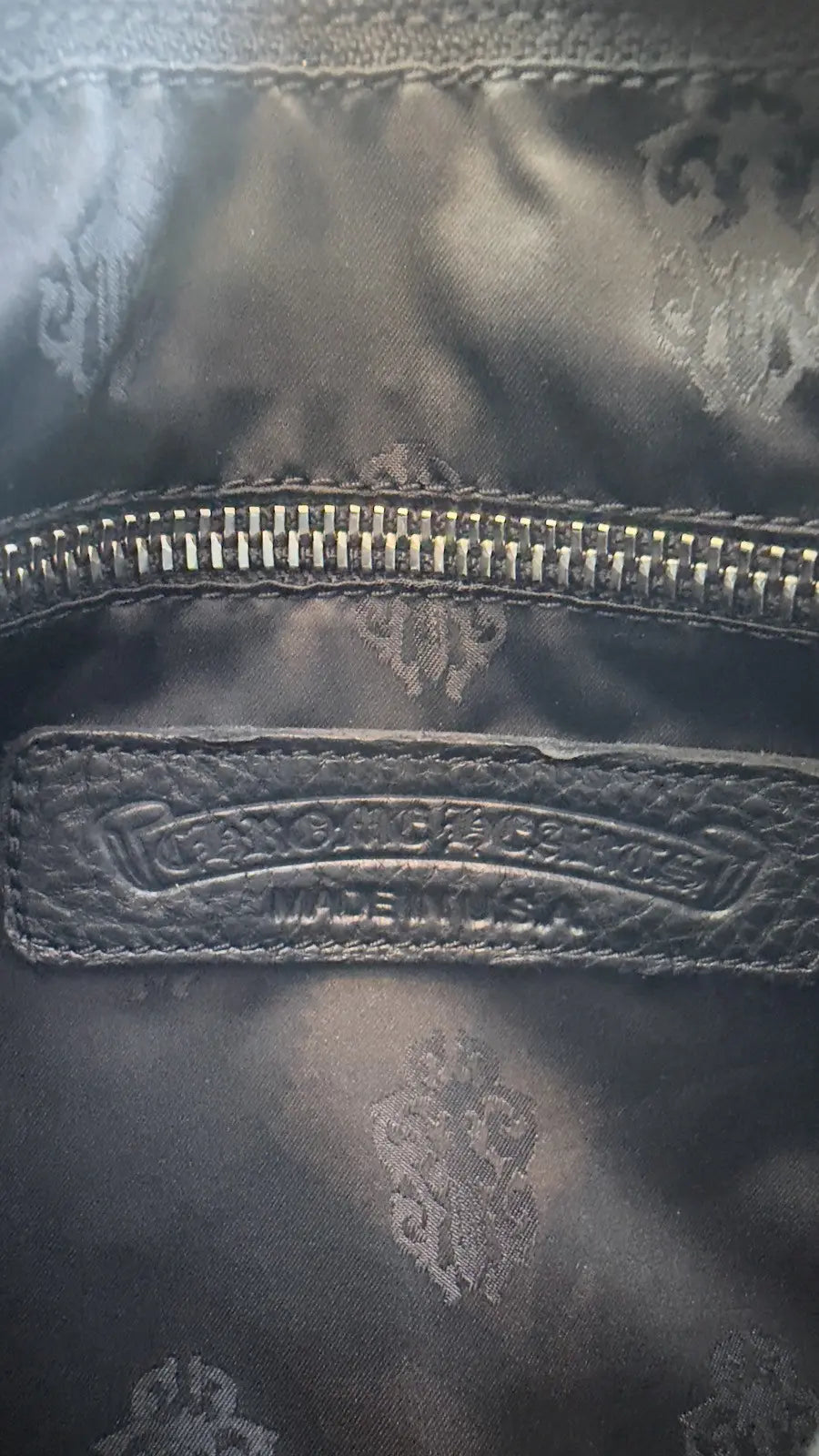 Chrome Hearts Leather Chicken Nugget Dagger Bag Chrome Hearts