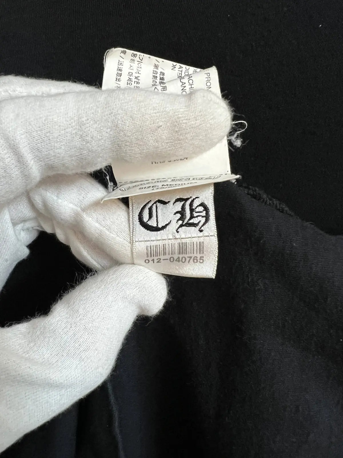 Chrome Hearts Jumbo Cross Scroll Logo Pocket Tee