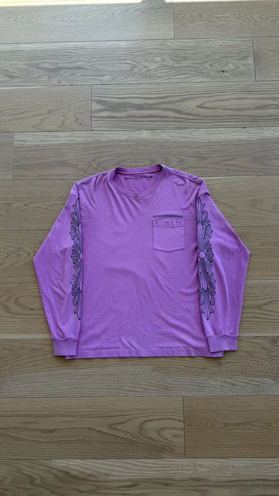Chrome Hearts Matty Boy Spider Web Long-Sleeve T-shirt Chrome Hearts