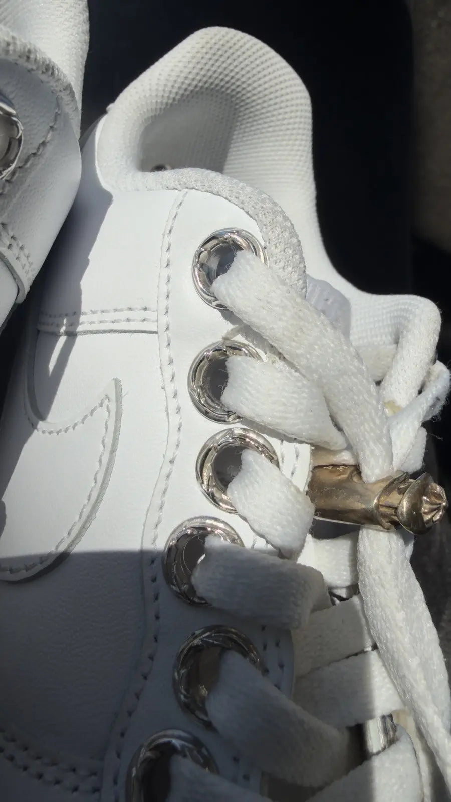 Chrome Hearts Nike Air Force 1 Low White Chrome Hearts