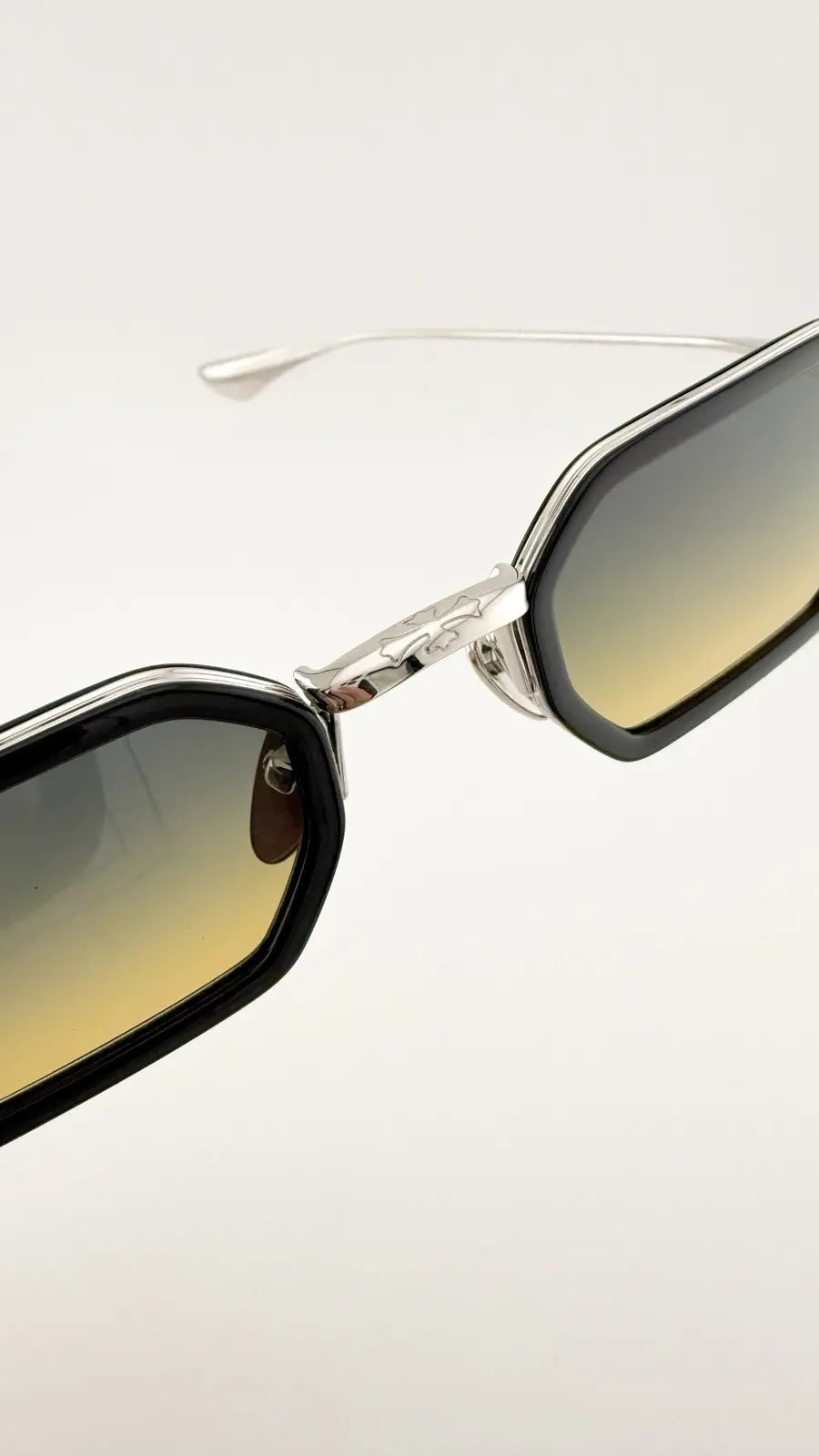 Chrome Hearts Stylida Black/Shiny Silver-Sun