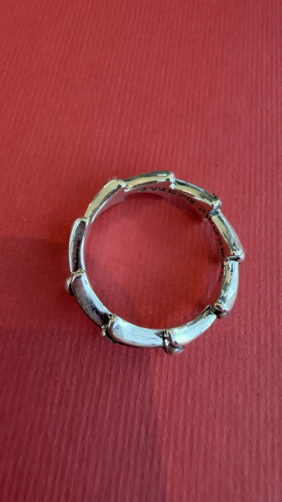 Chrome Hearts Crosstail Band Ring Size 7 Chrome Hearts