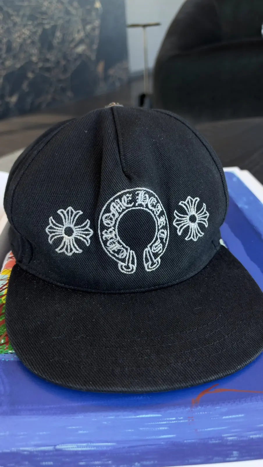 Chrome Hearts Horseshoe Cross Baseball Hat Chrome Hearts