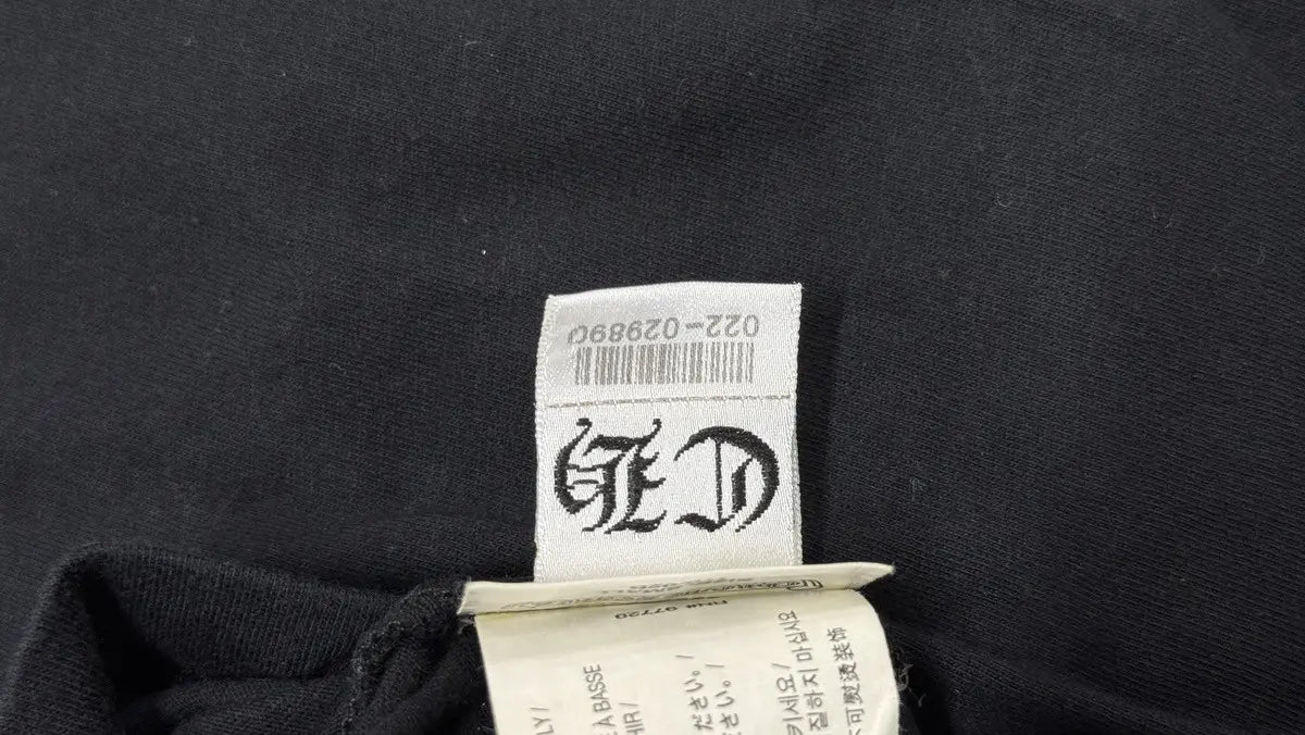Chrome Hearts Scroll Logo Scripts LS Tee