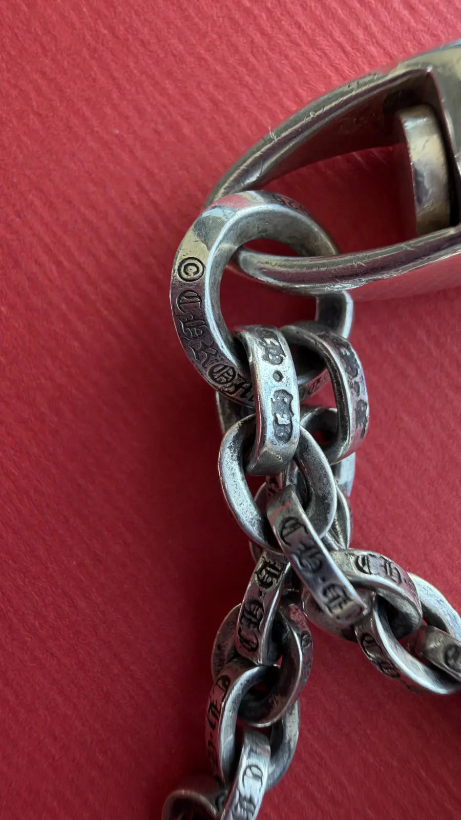 Chrome Hearts Silver Dice Keychain Chrome Hearts