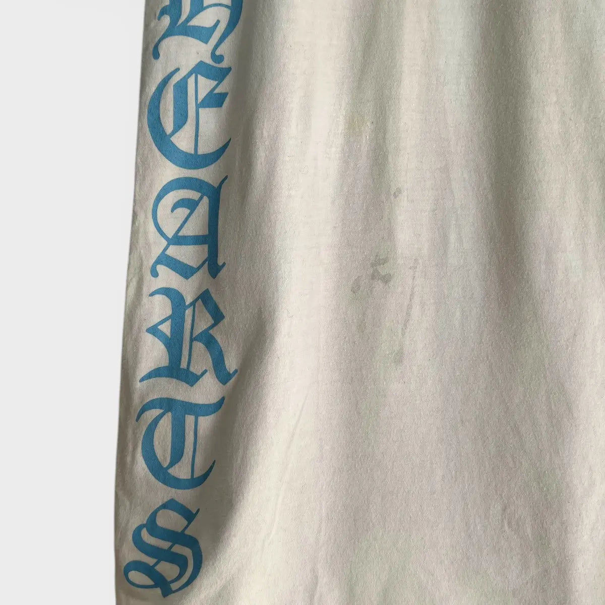 Chrome Hearts Baby Blue Neck Logo Pocket Tee