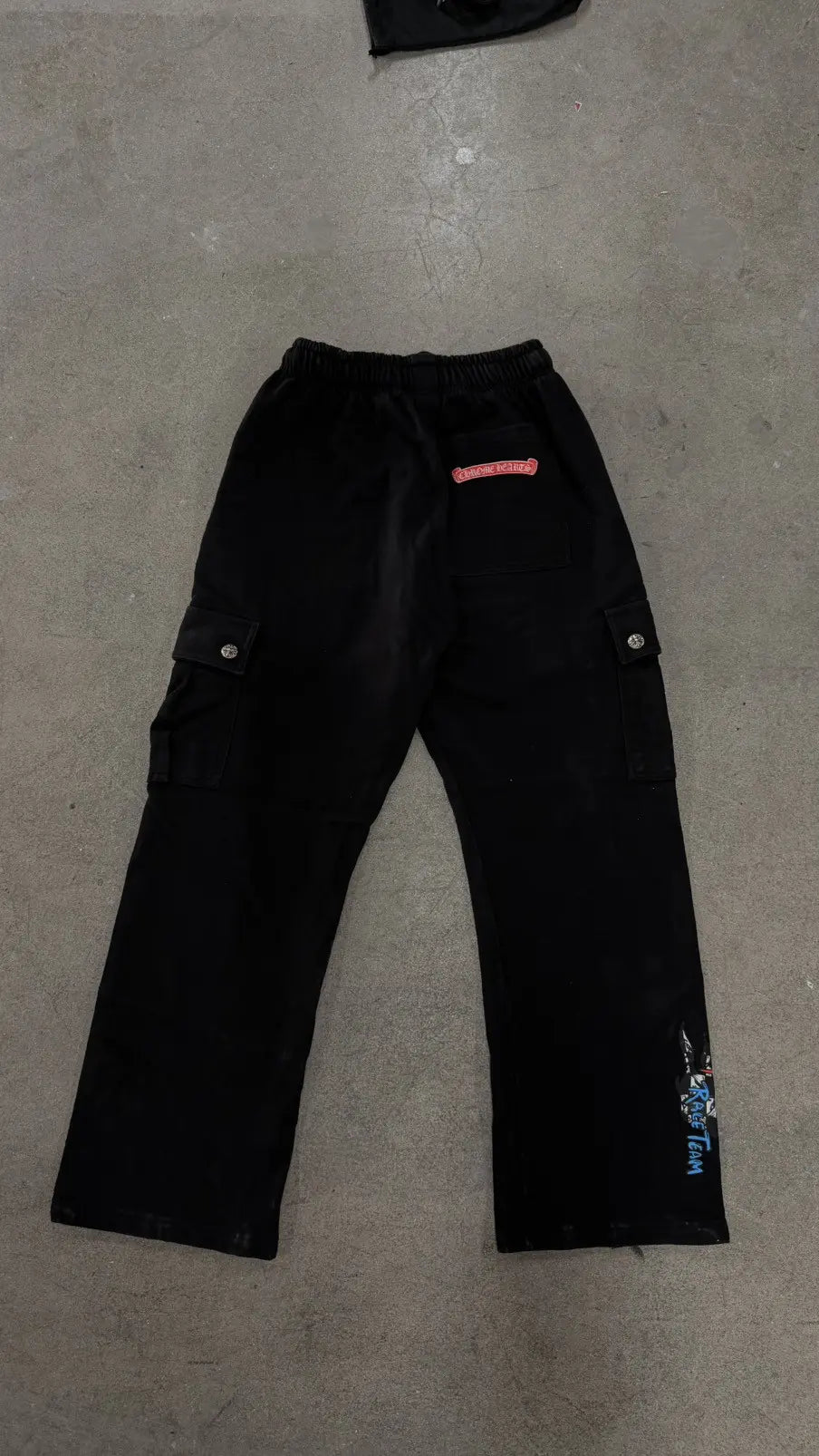 Chrome Hearts Matty Boy Stay Fast Cargo Sweatpants