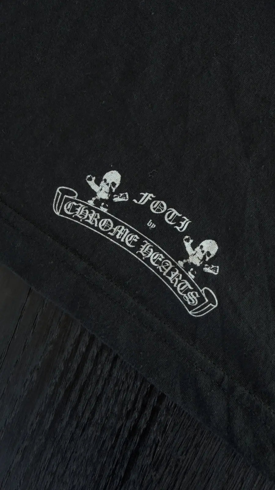 Chrome Hearts x Yungblud x Aerosmith Collaborative T Shirt Chrome Hearts
