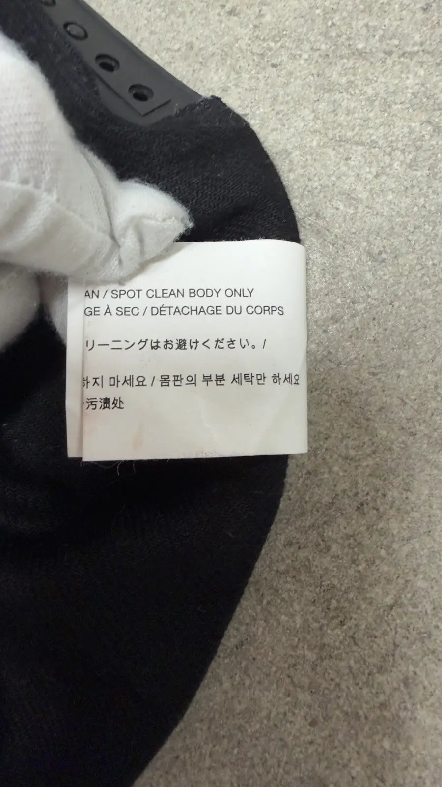 Chrome Hearts Dagger Denim Baseball Hat