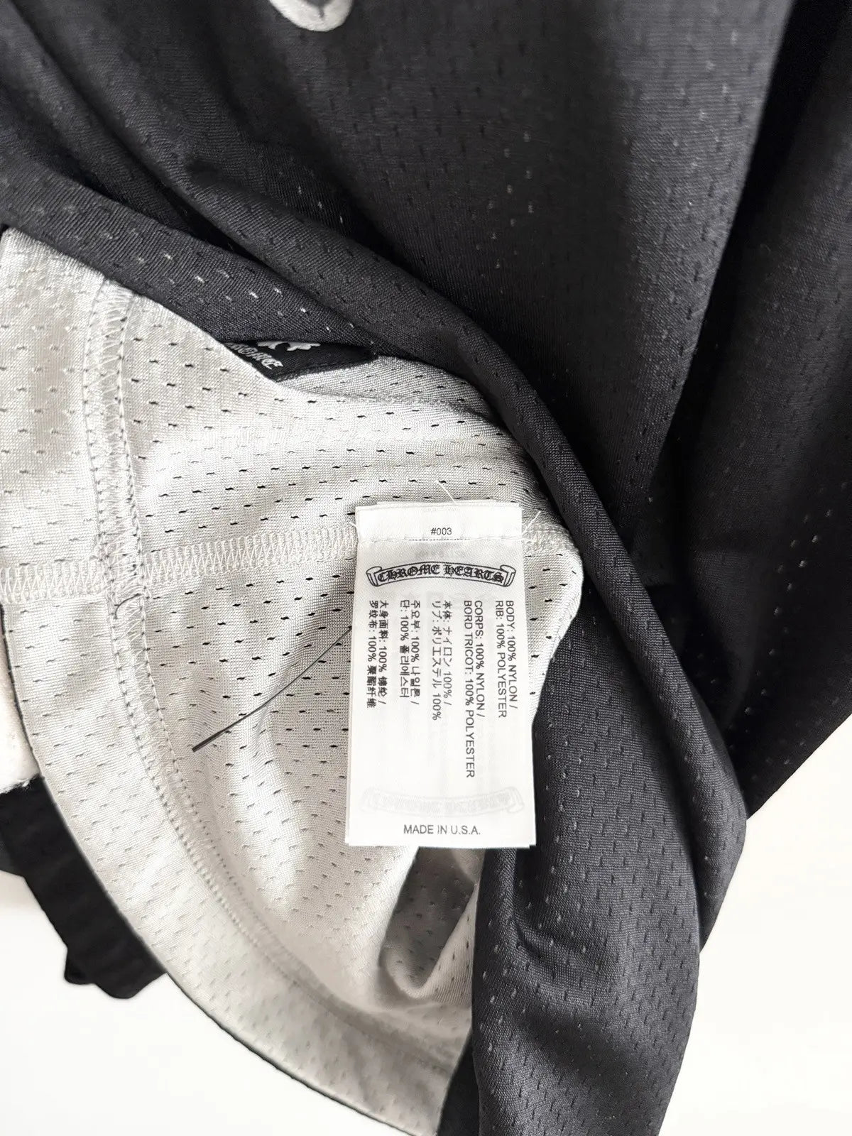 Chrome Hearts Basketball Jersey Reversible