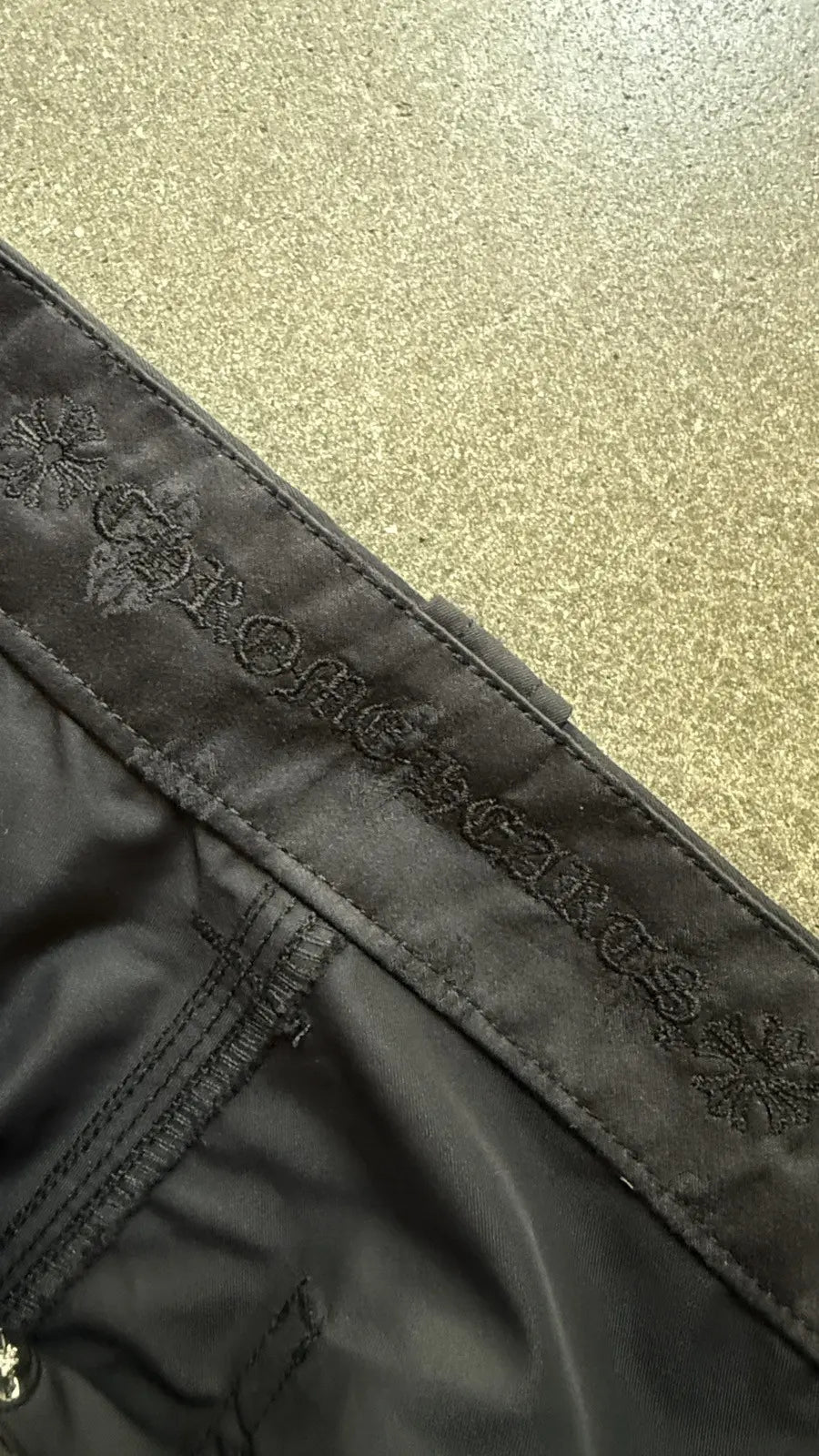 Chrome Hearts Nylon Double Knee Carpenter Shorts