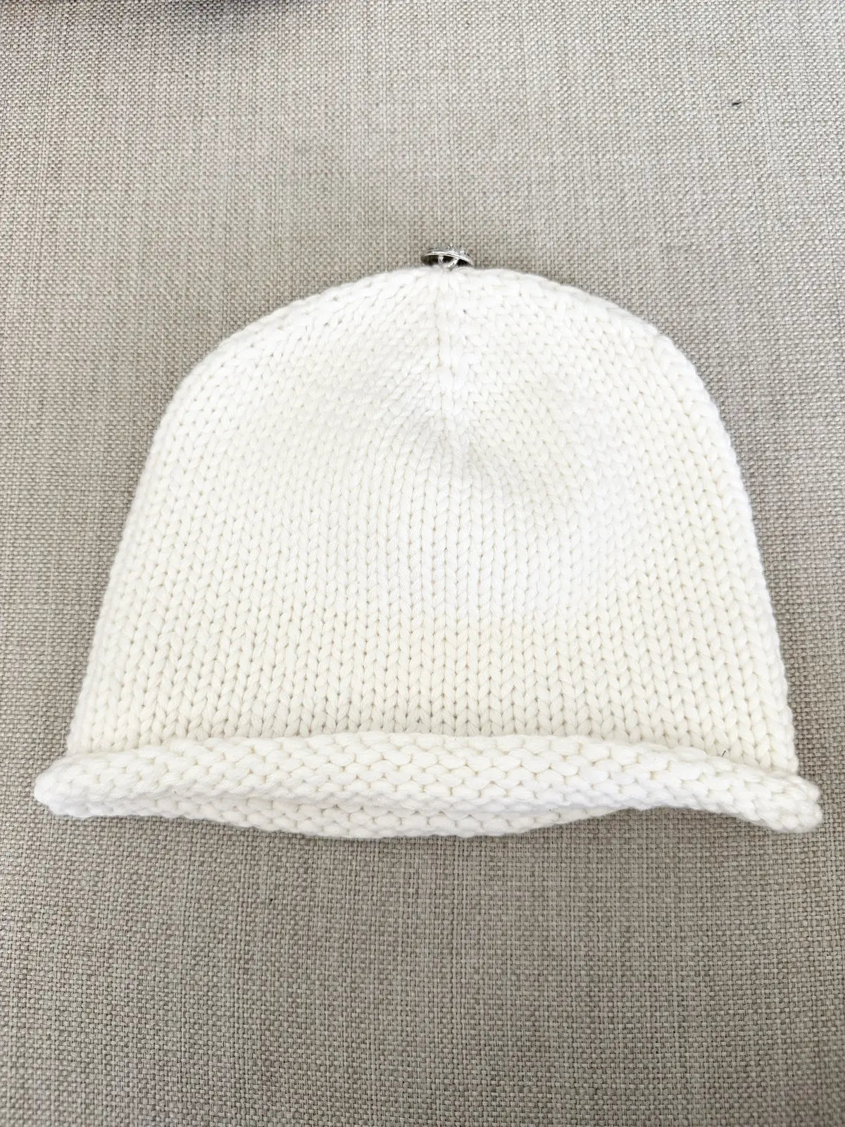 Chrome Hearts Beaded Cross Patch Beanie
