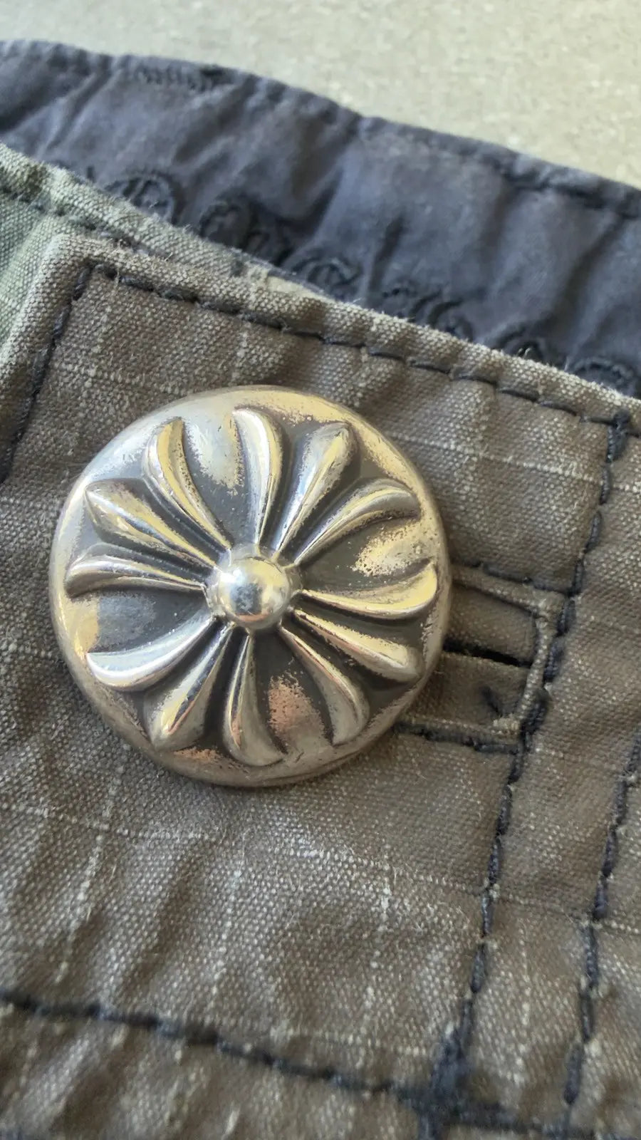 Chrome Hearts Camo Cargo Shorts