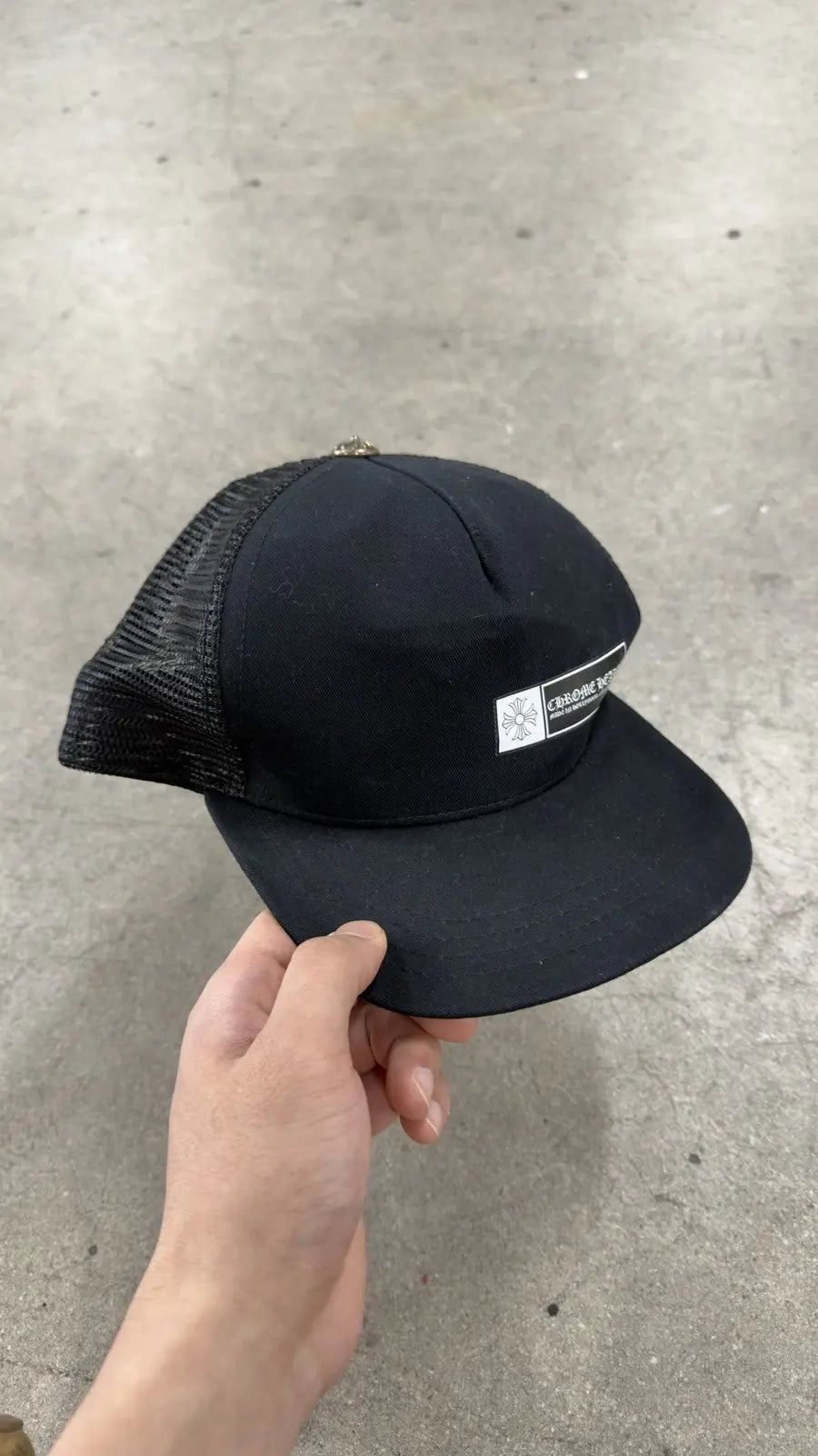 Chrome Hearts Chrome Hearts Cross Mesh Baseball Cap