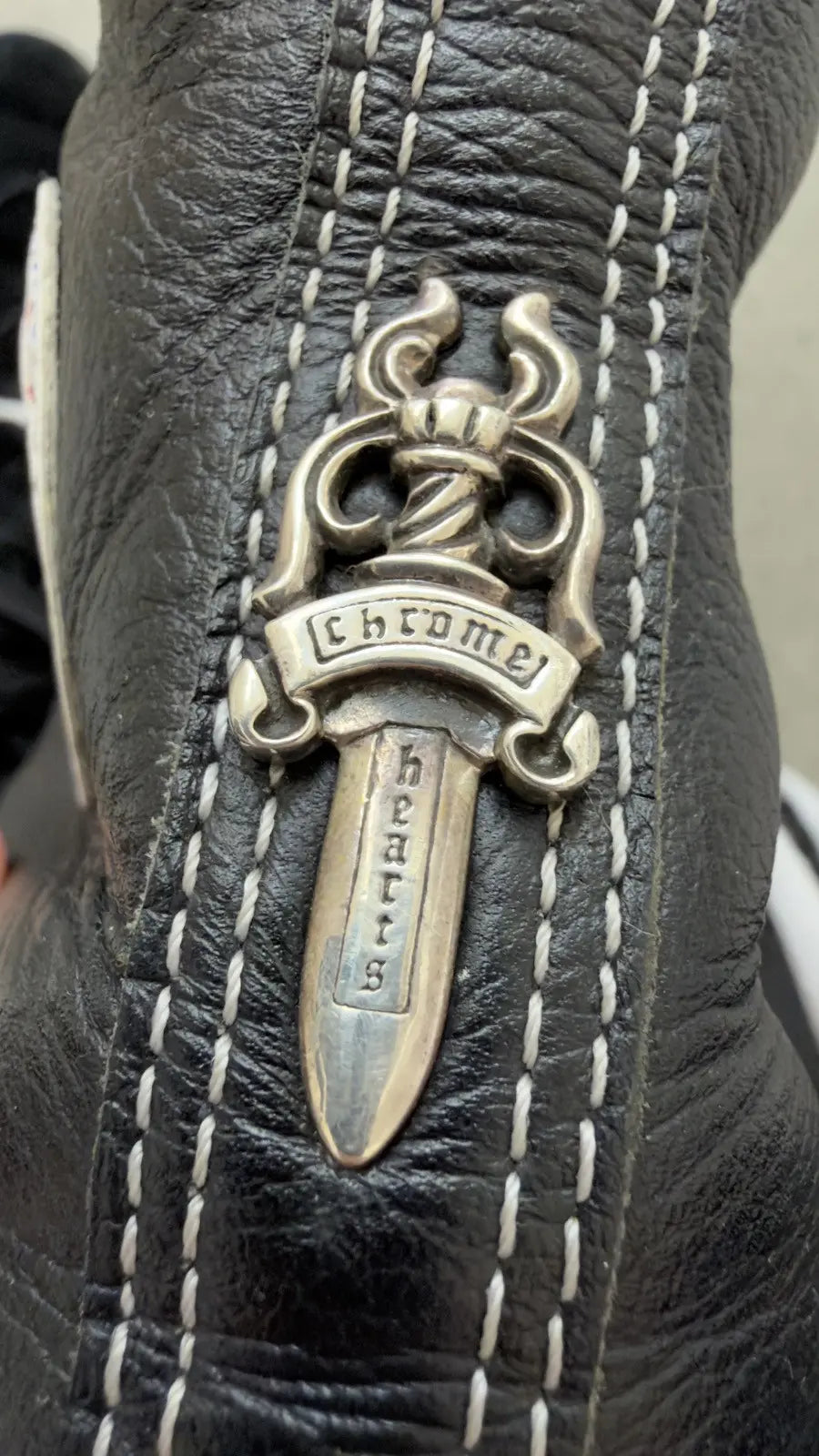 Chrome Hearts Converse All Stars Triple Cross
