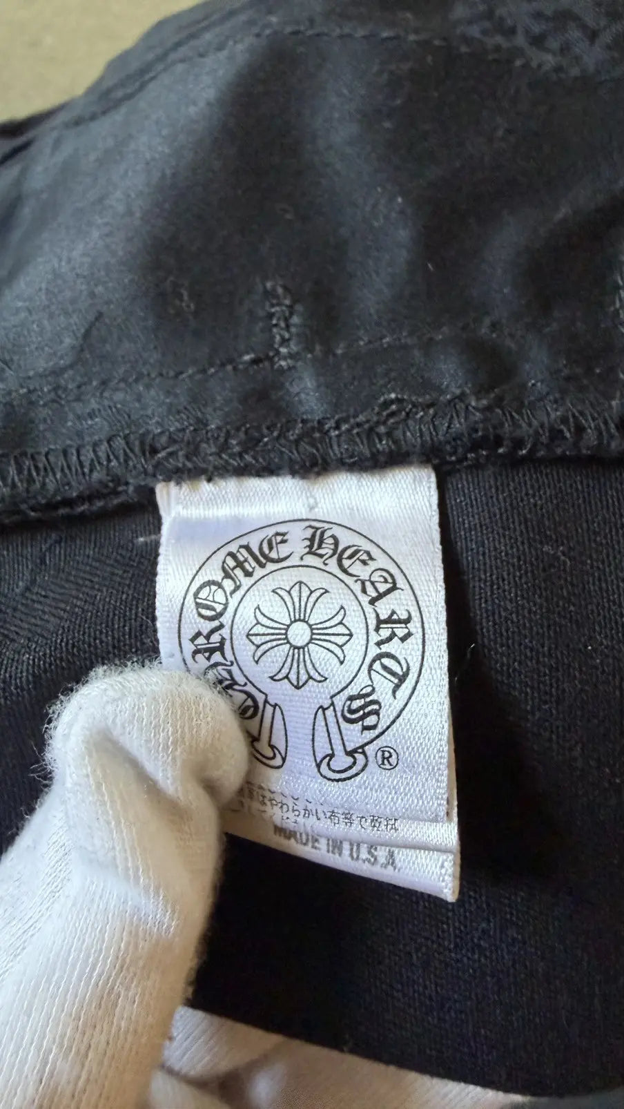 Chrome Hearts Cross Patch Jeans
