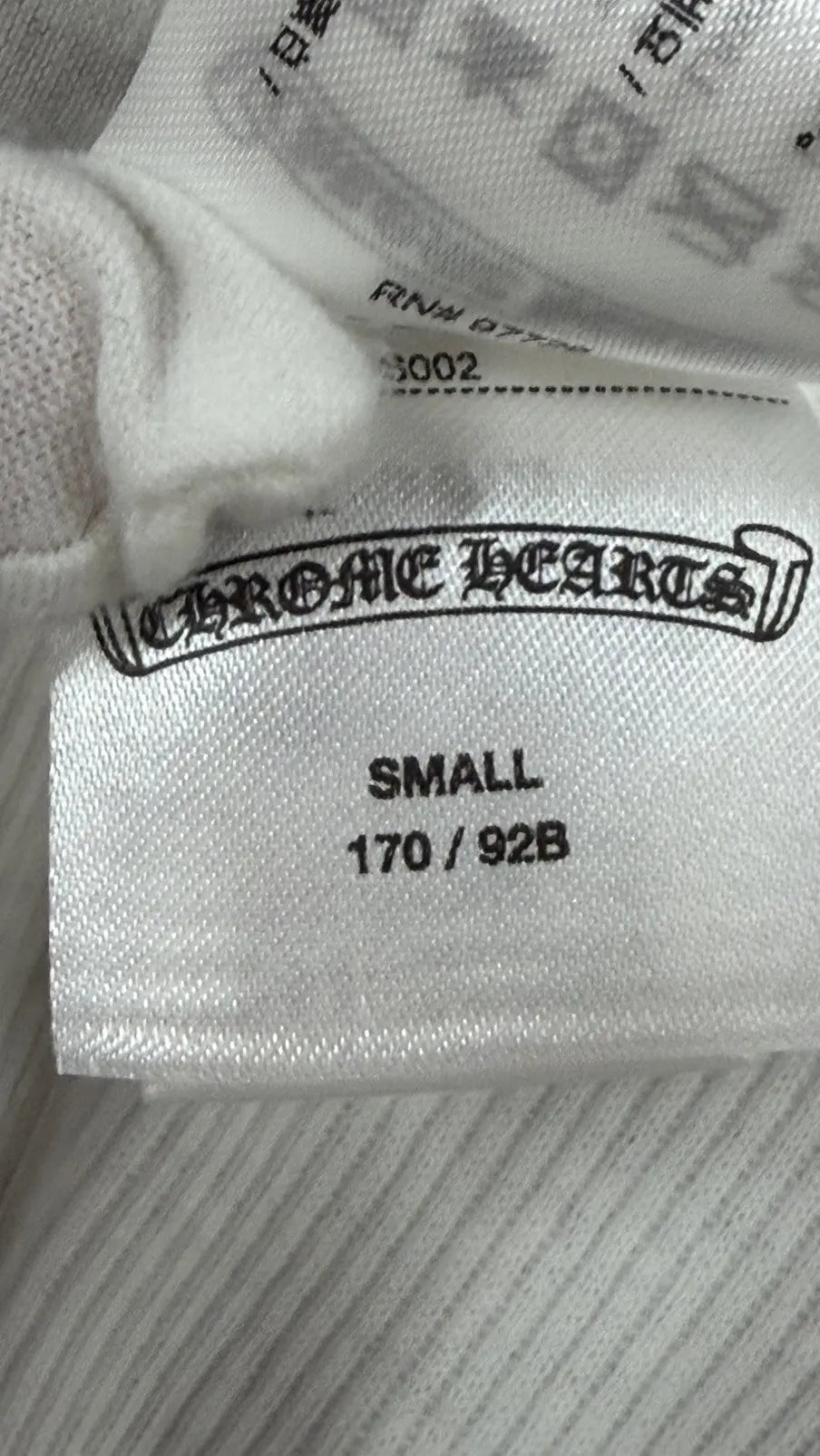 Chrome Hearts Richard Stark Middle Finger Tank Top