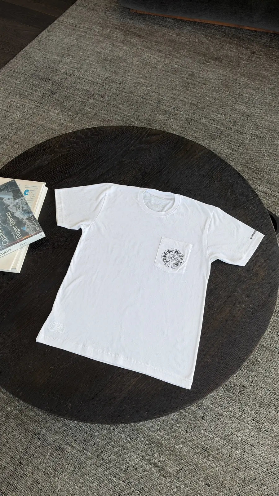Chrome Hearts Horseshoe Logo Graphic T-Shirt Size M Chrome Hearts