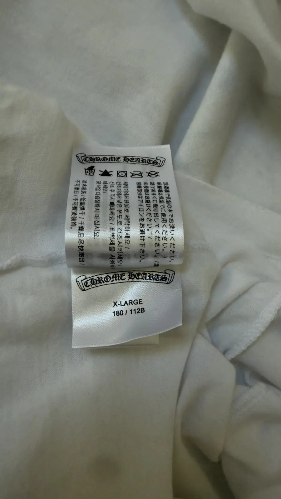 Chrome Hearts Horseshoe Logo Pocket T-shirt