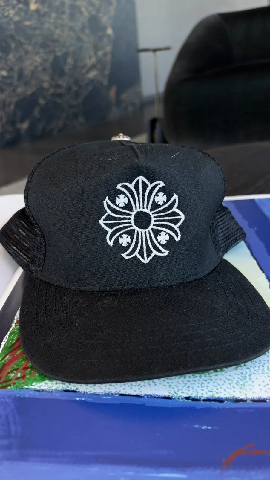 Chrome Hearts Crosses Trucker Hat Chrome Hearts