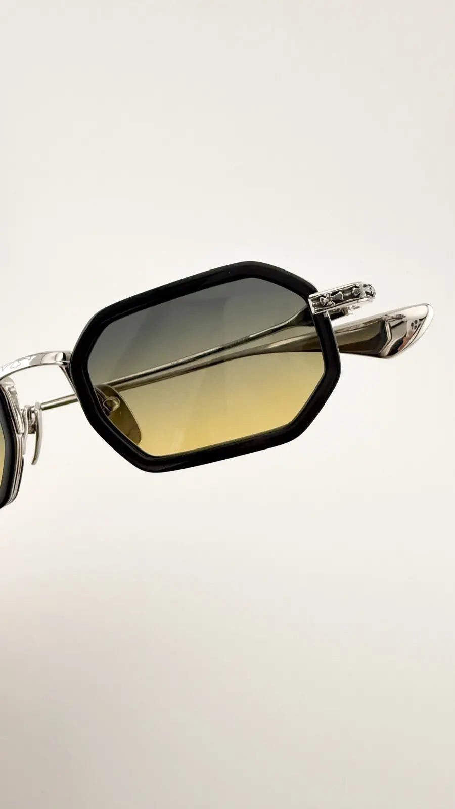 CHROME HEARTS STYLIDA BLACK/SHINY SILVER-SUN