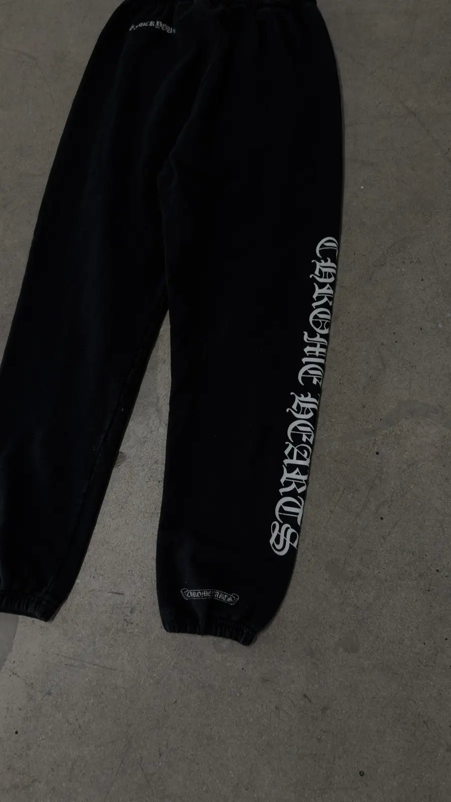 Hearts Chrome Hearts Sweatpants Black