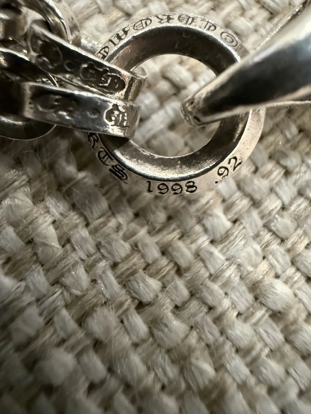 Chrome Hearts Dice Keychain