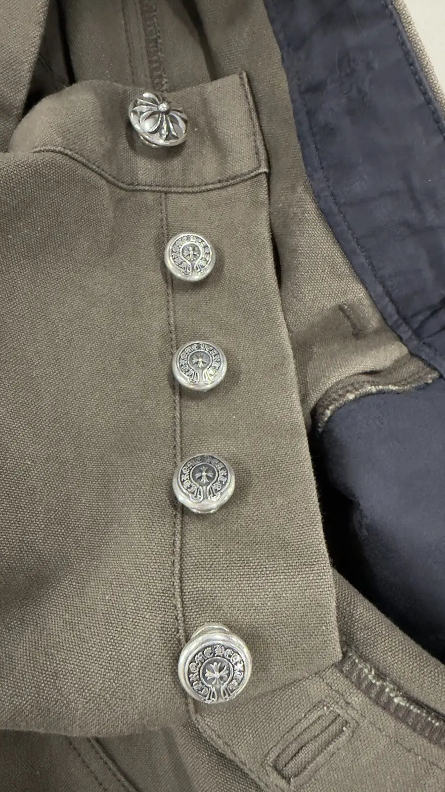 Chrome Hearts Cross Patch With Lucky Patch Shorts