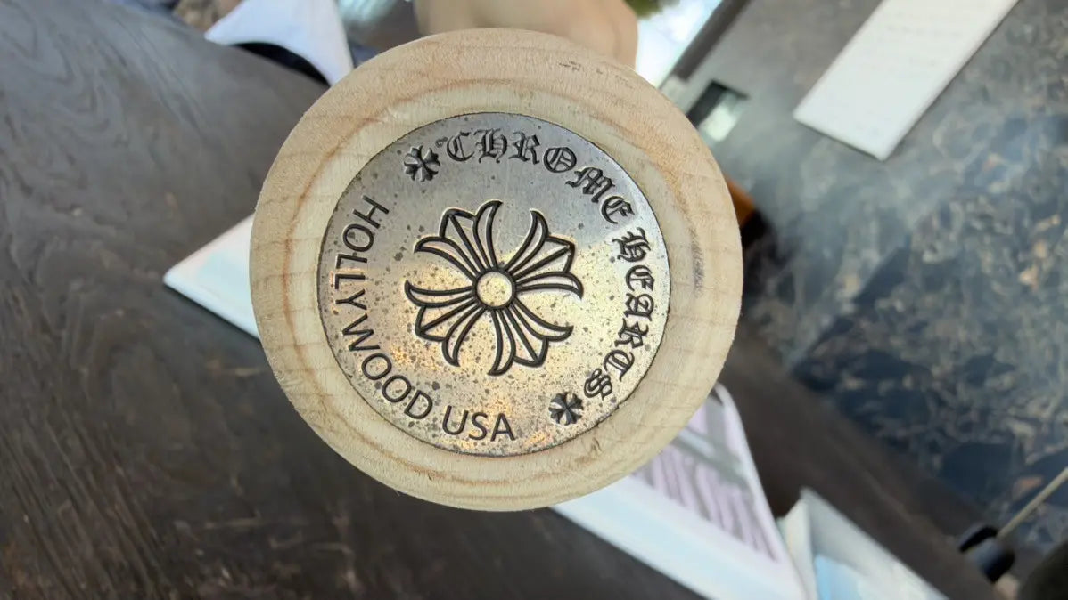 Chrome Hearts Maple Wood Baseball Bat Chrome Hearts