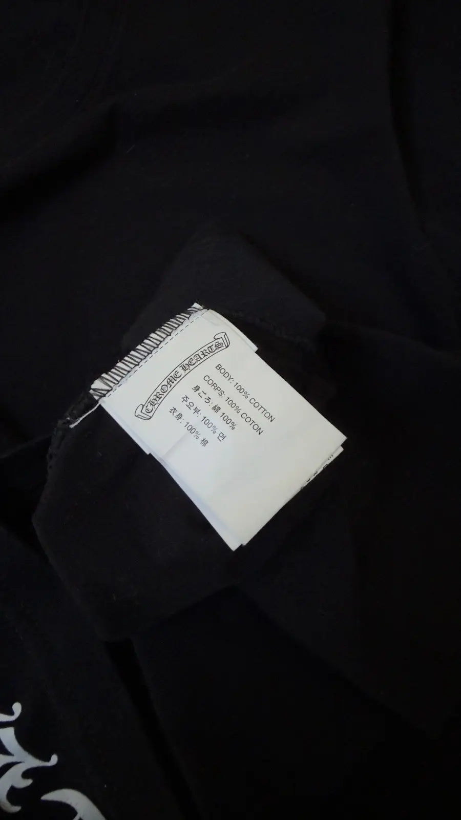 Chrome Hearts Staff Purple Lettering Longsleeves