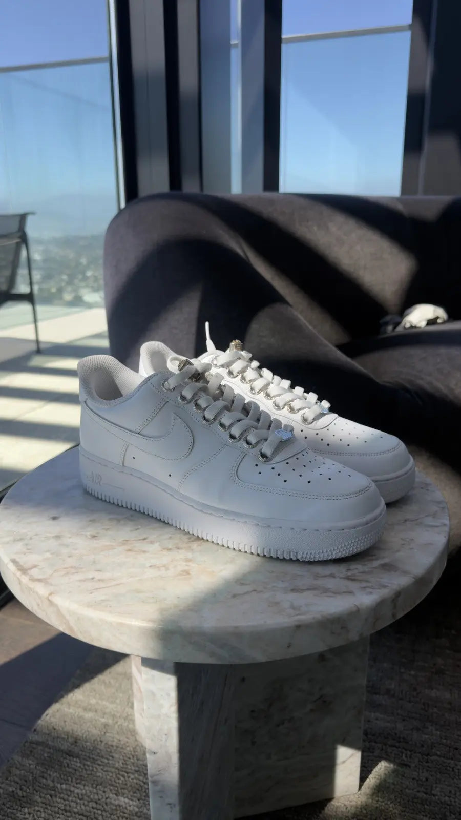 Chrome Hearts Nike Air Force 1 Low White Chrome Hearts