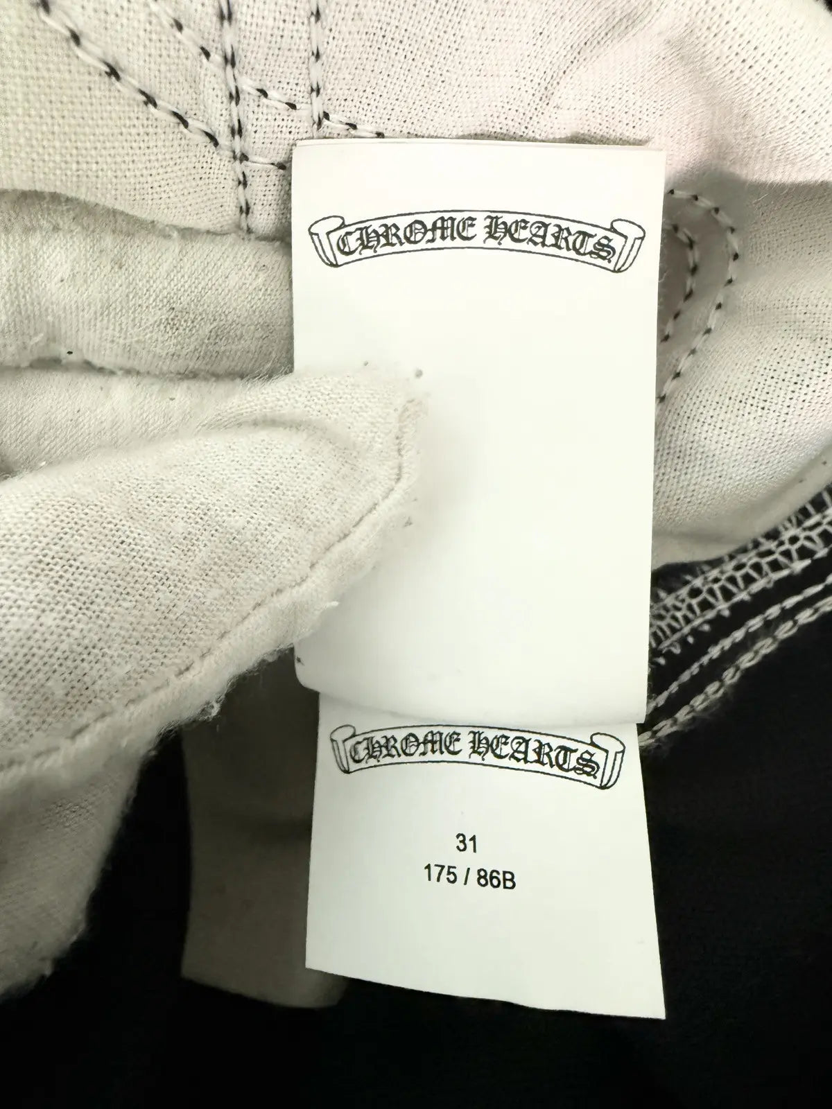 Chrome Hearts St Barth Galaxy Cross Patch Carpenter Pants