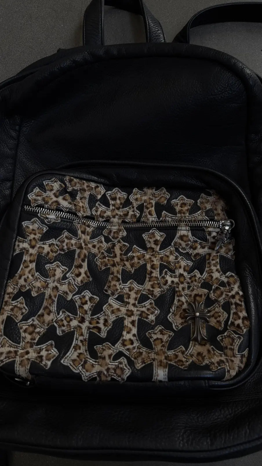 Chrome Hearts Cheetah Patch 7th Grade Backpack