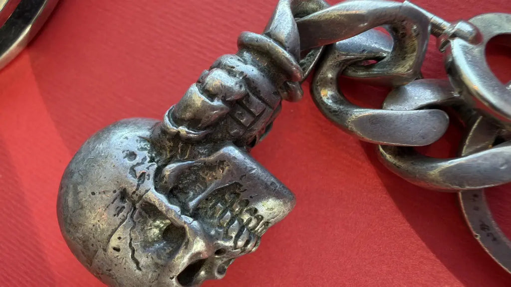 Chrome Hearts Sterling Silver Handcuffs Chrome Hearts