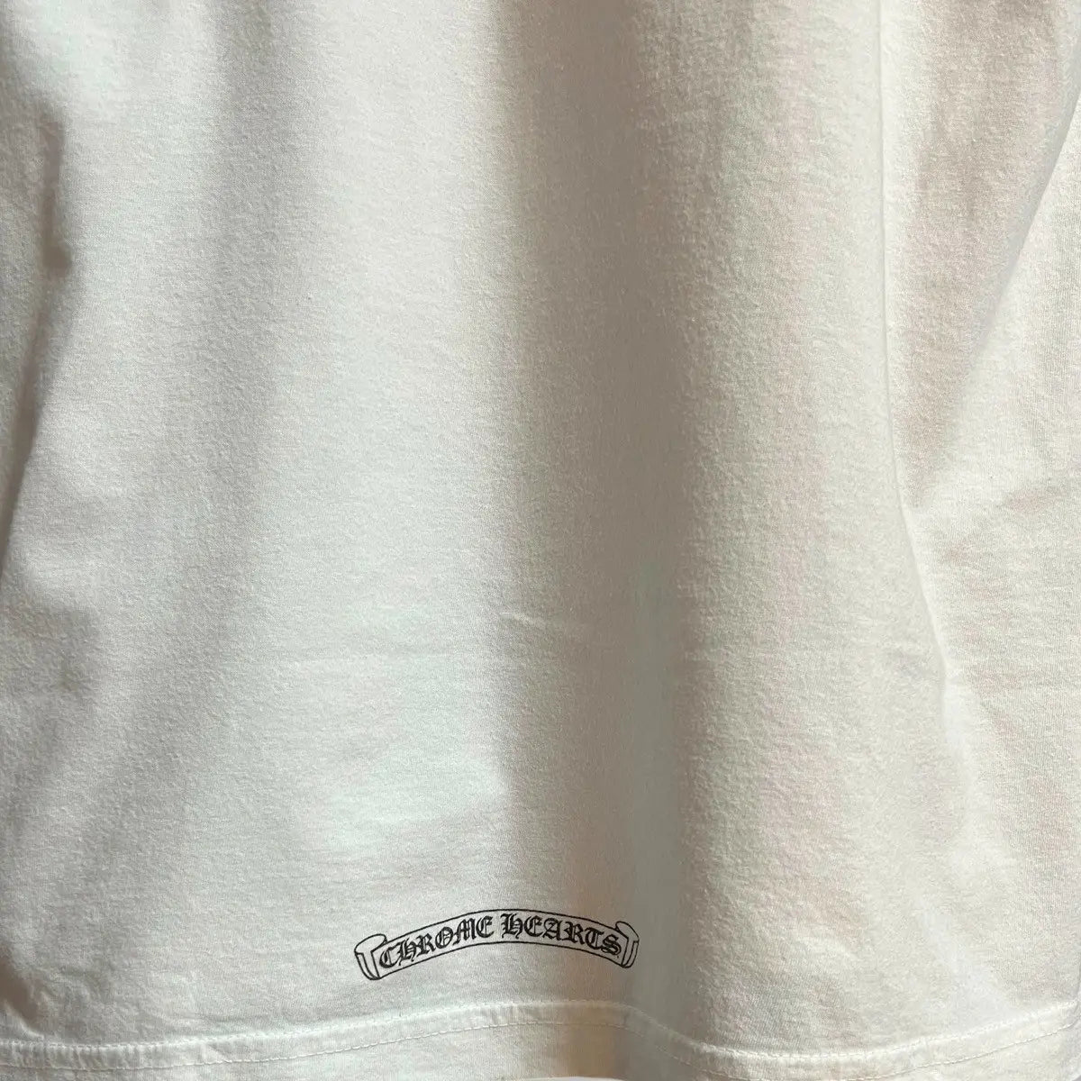 Chrome Hearts Monogram Dagger Scroll Logo Pocket Tee